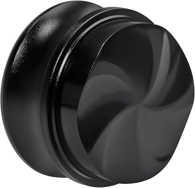 Normcore 53.3mm Gravity Distributor for Breville 54mm, Titanium PVD Base | 53.3mm gravity espresso distributor with 5-blade titanium PVD base for Breville Sage 54mm baskets.