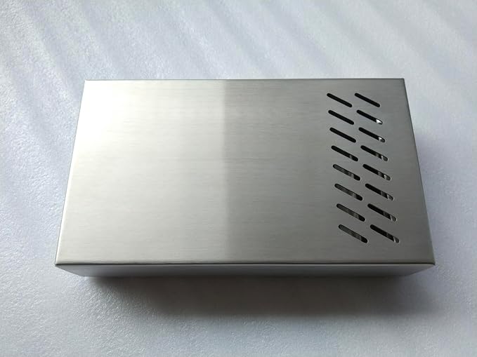 DIBTSA Espresso Knock Box Drawer, 2.5L Capacity Stainless Steel Detachable Coffee Ground Knock Container,For Home,Office,Restaurant and Coffee Shop (Silver)