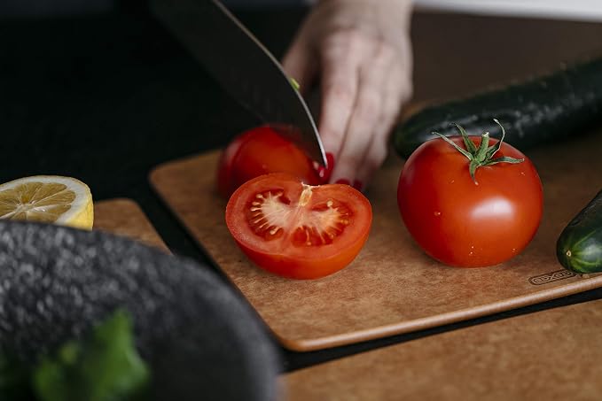 Dexas Natural Fiber Composite Cutting Board, Dishwasher Safe, Knife Friendly Kitchen Prep Board, 11.5 x 9 Inch