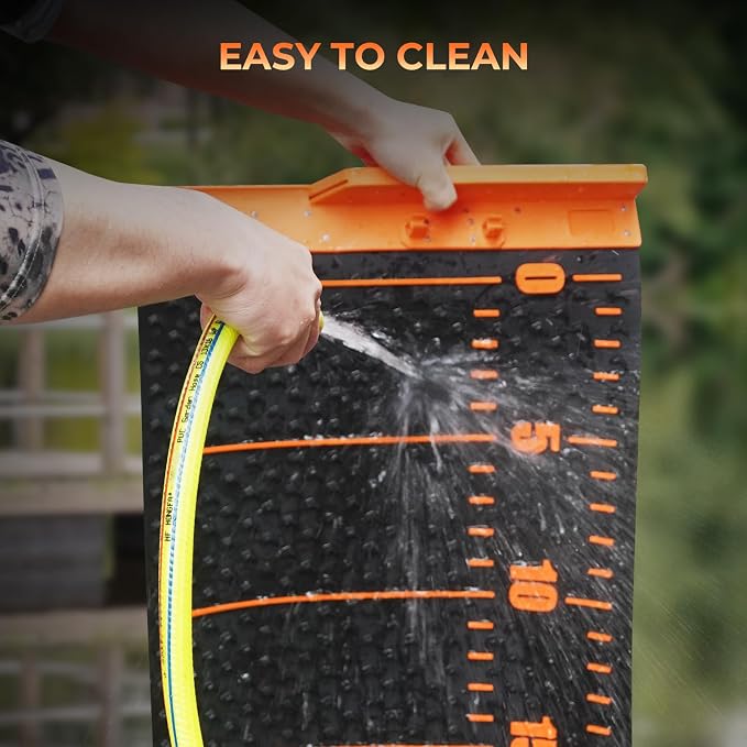 KastKing EZ Fillet Fish Fillet Mat, Non-Slip Fish Cutting Board | Anti-Slip Surface, 25" Integrated Ruler, Large Cutting Area, Easy to Clean, Roll-Up Storage, Fish Cleaning Board