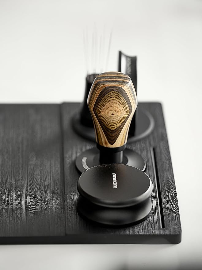 Normcore Espresso Tamping Station, Espresso Tamping Mat, Coffee Tamper Mat, Espresso Accessories Tool for Baristas, Food Grade Non-Slip Silicone, 9.5 Inch x 7.5 Inch