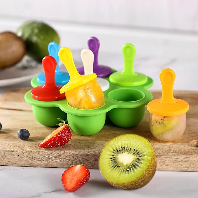 Popsicle Sticks For Molds, Ice Pop Molds's Sticks (7 Colors)
