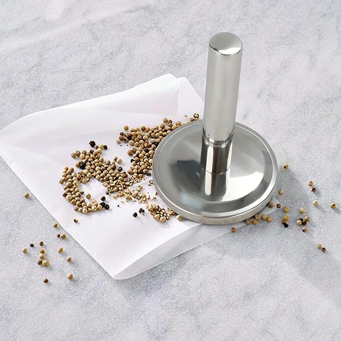 Meat Tenderizer Hammer, Meat Pounder Flattener, Stainless Steel Kitchen Meat Mallet for Flattening Steak Beef Poultry, Meat Pounder Tenderizer, Chicken Flattener Tool