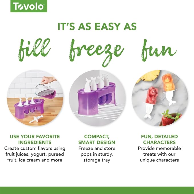 Tovolo, Molds Pop Freezer Mermaids Set Of 4