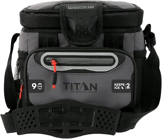 Titan by Arctic Zone Deep Freeze Cooler - Zipperless Hardbody Cooler - Deep Freeze Insulation, HardBody Liner, and SmartShelf