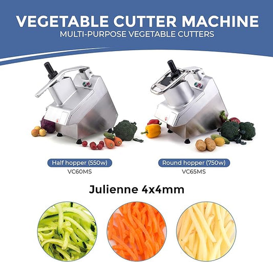 TK Universal Disc Replacement for Half and Round Hopper - Vegetable Chopper - Julienne 4x4mm.