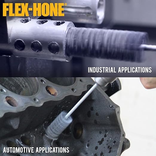 Brush Research BC1212 FLEX-HONE®, 1/2" (12.7mm) Diameter, 120 Grit, Silicon Carbide, For Mild Steel, Stainless Steel, Cast Iron and Softer Ferrous Materials