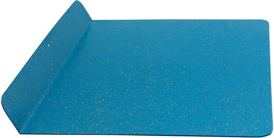 casaWare Toaster Oven 12 x 11-Inch Baking Sheet with a 1.5-Inch Handle (Blue Granite)