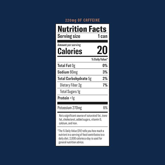 La Colombe Coffee, Cold Brew Black, Unsweetened, 11 fl oz Cans (Pack of 12), Coffeehouse Quality, Natural Sweetness, Specialty Grade Coffee Beans, Ready-to-Drink On-the-Go