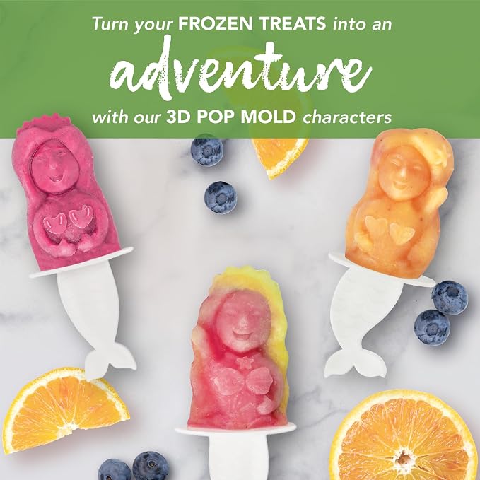 Tovolo, Molds Pop Freezer Mermaids Set Of 4