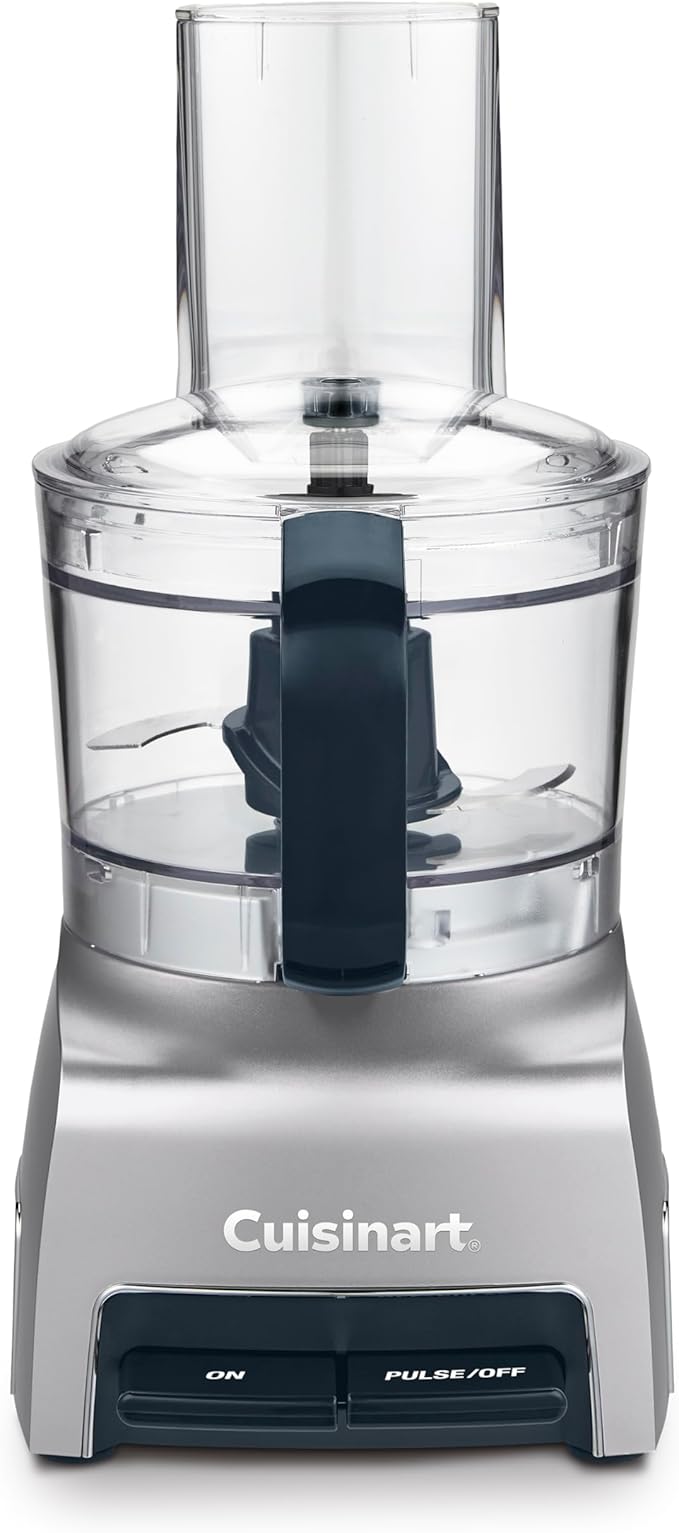 Cuisinart 5‑Cup Chop & Shred Food Processor, Compact Food Chopper, Easy‑Store Design, Silver FP-5