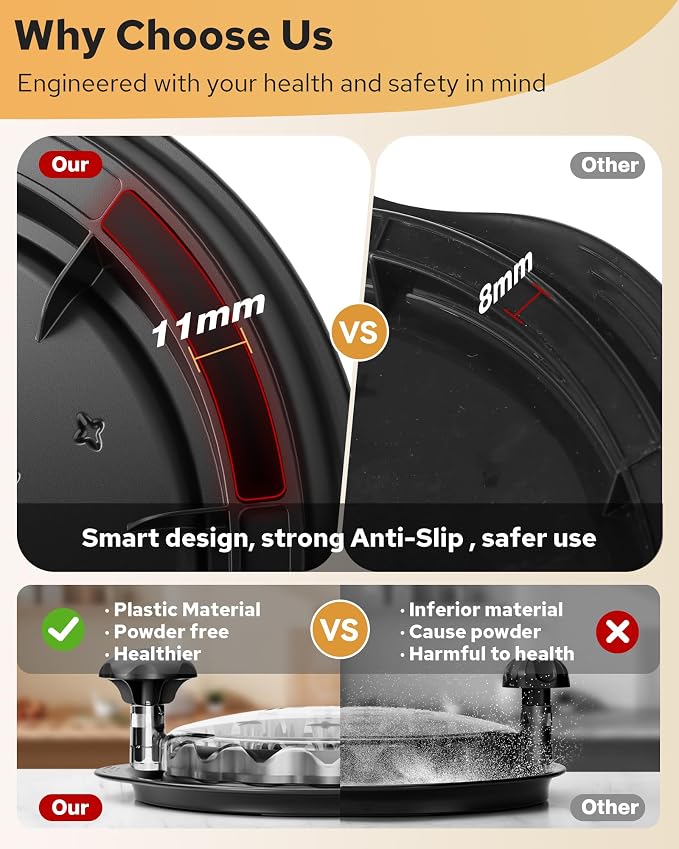 AveFare 11Inch Large Chicken Shredder Tool Twist - Meat Shredder twist | Visible Chicken Breast Shredder, Ergonomic Handle, Strong Anti-Slip Strip, BPA Free, Kitchen Gadgets for Pork Beef Chicken