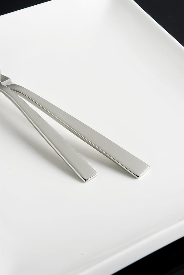 Fortessa Spada 18/10 Stainless Steel Flatware, 5 Piece Place Setting, Service for 1