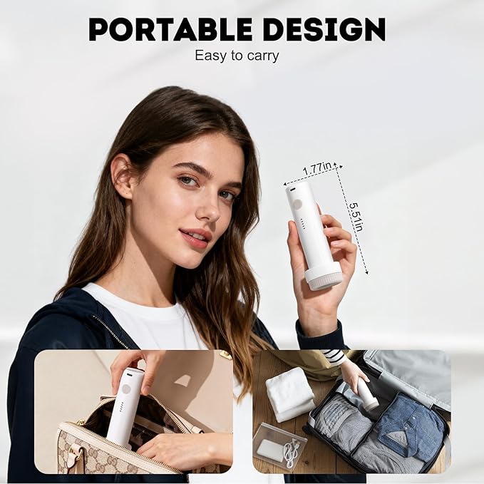 Mapambo Vacuum Seal Bags for Clothing Travel with Electric Pump, 12 Pack Vacuum Bags in 3 Combo sizes, Space Saver Vacuum Storage Bags, Reducing Luggage Volume by up to 80% (12 Combo Travel Size)