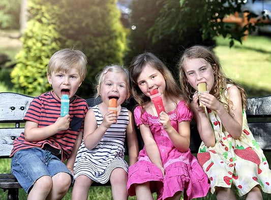 SMALL SIZE Frozip 125 Disposable Ice Popsicle Mold Bags| BPA Free Freezer Tubes With Zip Seals | For Healthy Snacks, Yogurt Sticks, Juice & Fruit Smoothies, Ice Candy Pops| Comes With A Funnel (5x2")