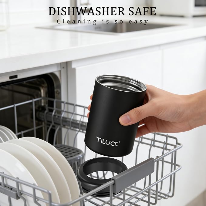 TILUCK Standard Can Cooler, Stainless Steel Insulated Cans, 12 oz | Beer & Hard Seltzer, Doucle-Walled Stainless Steel Insulated Slim Cans, Slim 12 oz