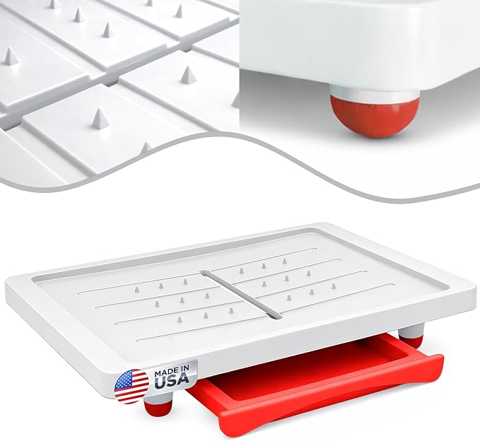 Karving King Large Cutting Board with Juice Groove, Spikes & Drip Tray