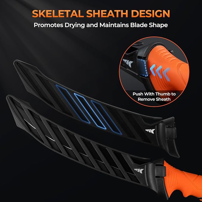 KastKing Paradox Fishing Fillet Knife Kit, 7" and 9" | G4116 German Stainless Steel, Non-Slip Handles, Corrosion-Resistant, Sheath Included, Fresh & Saltwater, Great Fishing Gifts