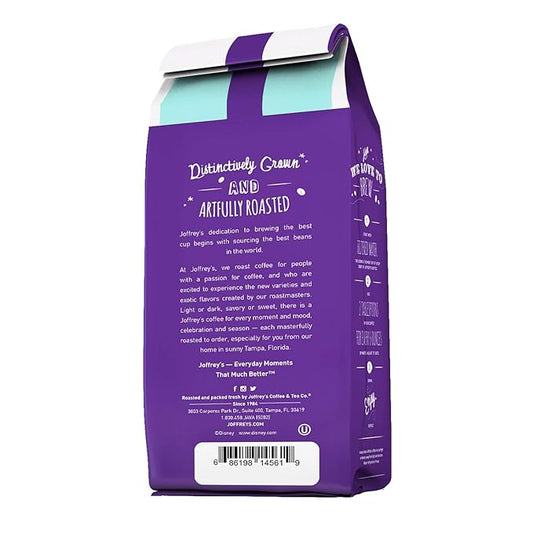 Joffrey's Coffee - Disney French Bistro Blend, Artisan Dark Roast, Arabica Coffee Beans, Full-Bodied with Smoky Sweetness (Ground, 11 oz)
