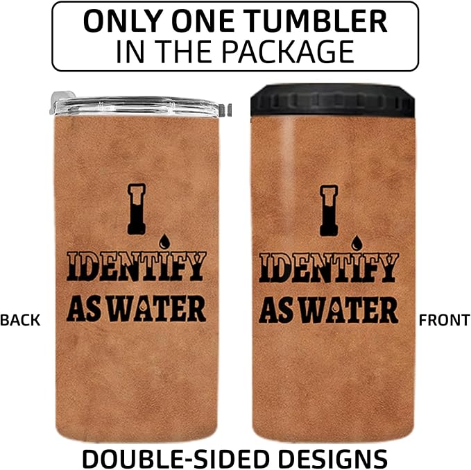 Gifts for Dad from Daughter Son, 4-IN-1 Insulated Can Cooler | Christmas, Fathers Day, Birthday, Retirement, Stainless Steel, 16 Oz Tumbler, Beer Holder, Leak-Proof, Keep Hot, Keep Cold