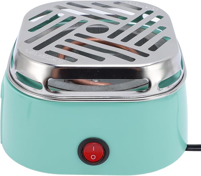 Indoor Electric Smores Maker, Tabletop Chocolate Marshmallow Roaster with 4 Detachable Trays and Adjustable Temperature Control for Party Gathering Dessert Station