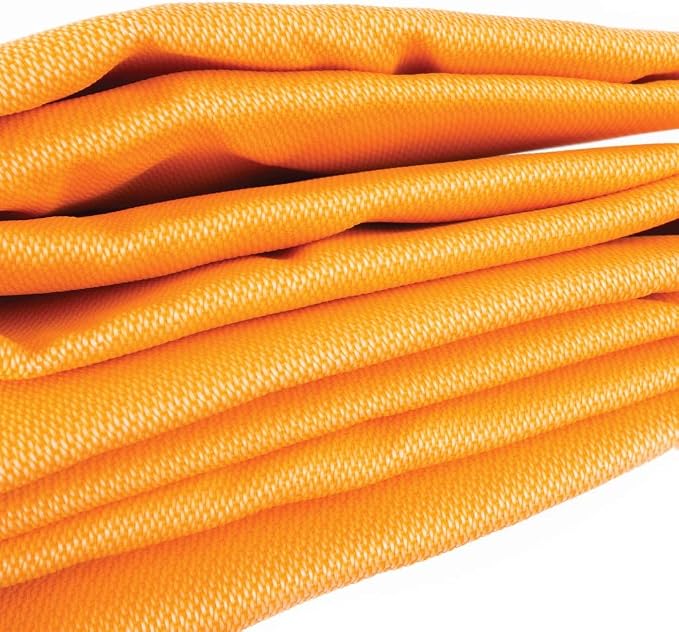Parcil Safety SB-500 Large Silicone Coated Emergency Fire Blanket (60 in. x 60 in.) Emergency Kit Fire Extinguisher for Home & Kitchen, Woven Fiberglass Household Essentials, Chemical Free, No Mess