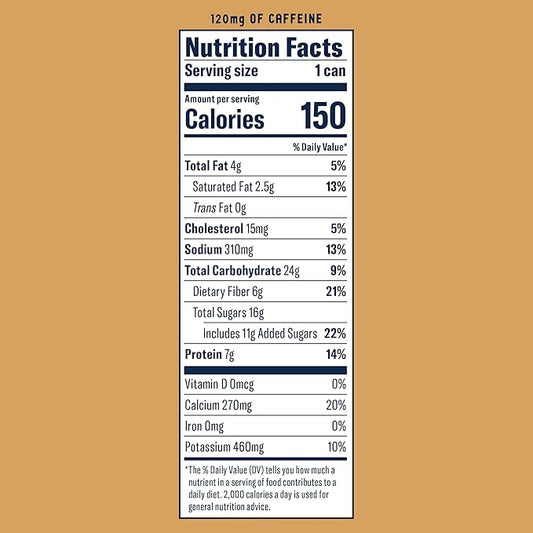 La Colombe Coffee, Caramel Draft Latte, 11 fl oz Cans (Pack of 12), Coffeehouse Quality Cold Brew, Specialty Grade Coffee Beans, Ready-to-Drink On-the-Go