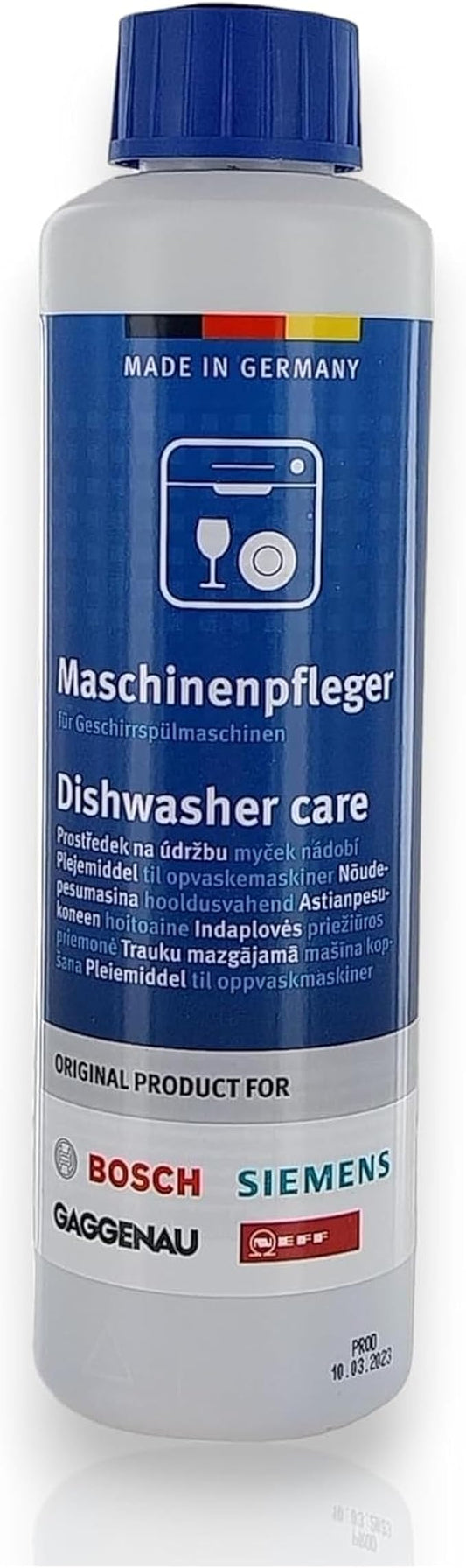 Dishwasher Care 250ml compatible with Bosch Siemens Neff Gaggenau, Removes Grease and Limescale