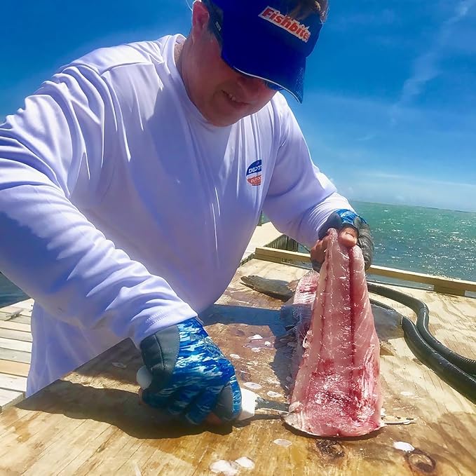 Dexter Outdoors SOFGRIP 6" Fillet Knife with Edge Guard, Stainless | High-carbon American stainless blade sized for panfish. Corrosion resistant with soft non-slip grip, edge guard included.