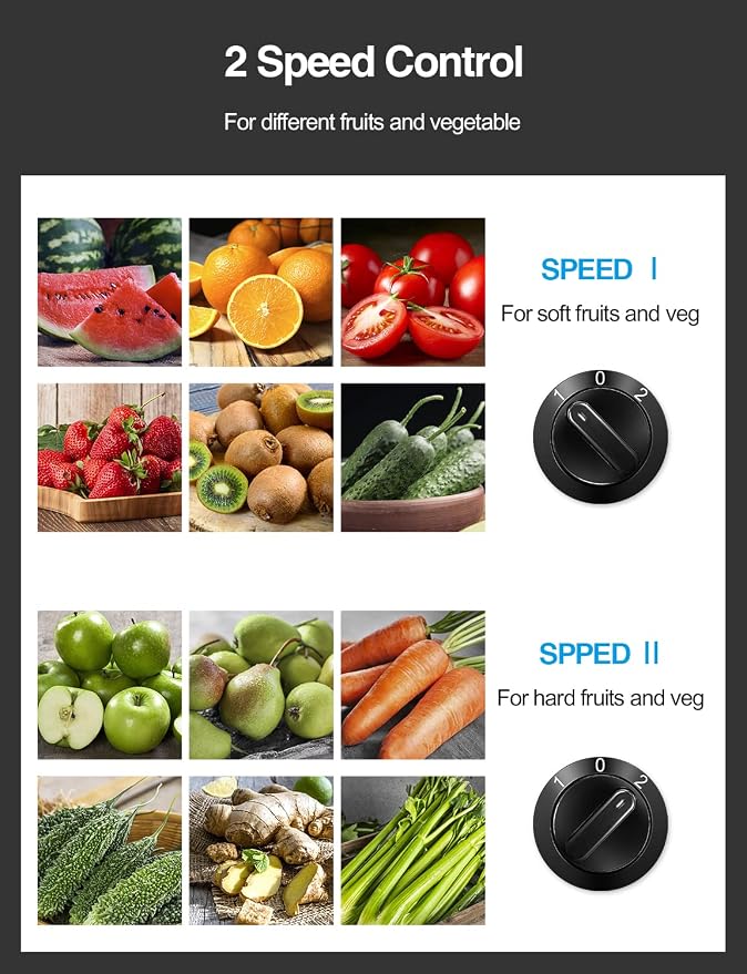 Juicer Machine 800W Centrifugal Juicer with Wide Mouth Feed Chute | For Fruits And Vegetables, Stainless Steel, BPA-Free Parts, Easy To Clean, Rose Gold Finish, Fast Juice Extraction