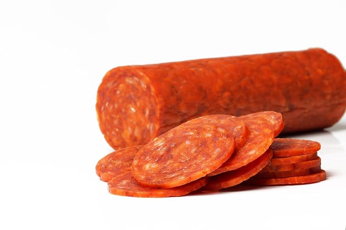 Hi Mountain PEPPERONI Sausage Kit | Complete sausage-making kit with seasoning, cure & 10 casings. Beef, pork, venison, deer, elk. Makes up to 30 lbs