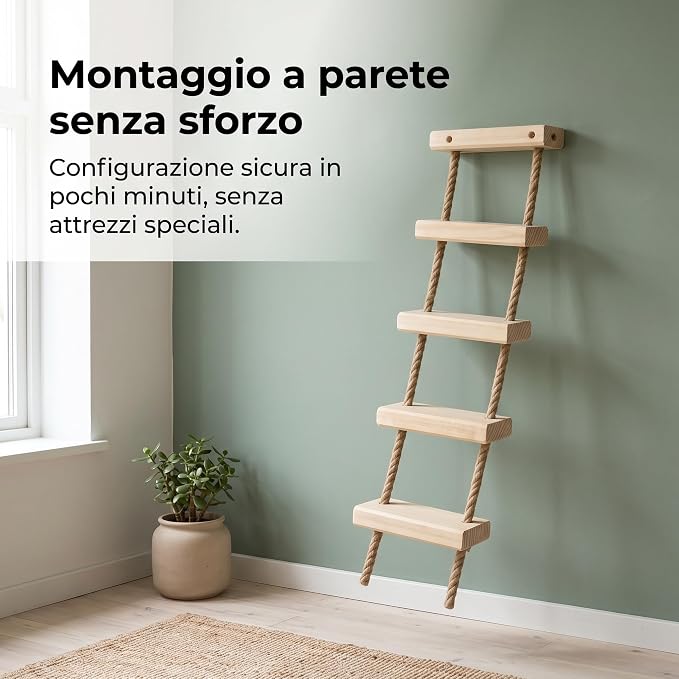 with Shelves for Climbing and Play, Large Jumping Platform