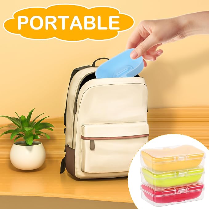 4 Pcs Silicone Drip Free Popsicle Holder for Kids, Reusable Popsicle Drip Catcher, Thick Ice Lolly Holder, Ice Cream Holder, Ice Lolly Drip Catcher for Cones ＆Popsicles (Red Green Blue Yellow)