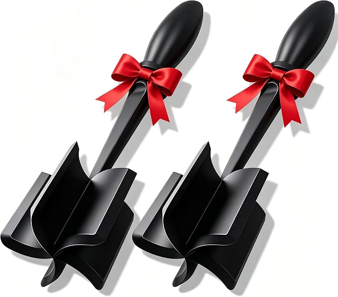 2 Pack Meat Chopper with 5 Curved Nylon Blades