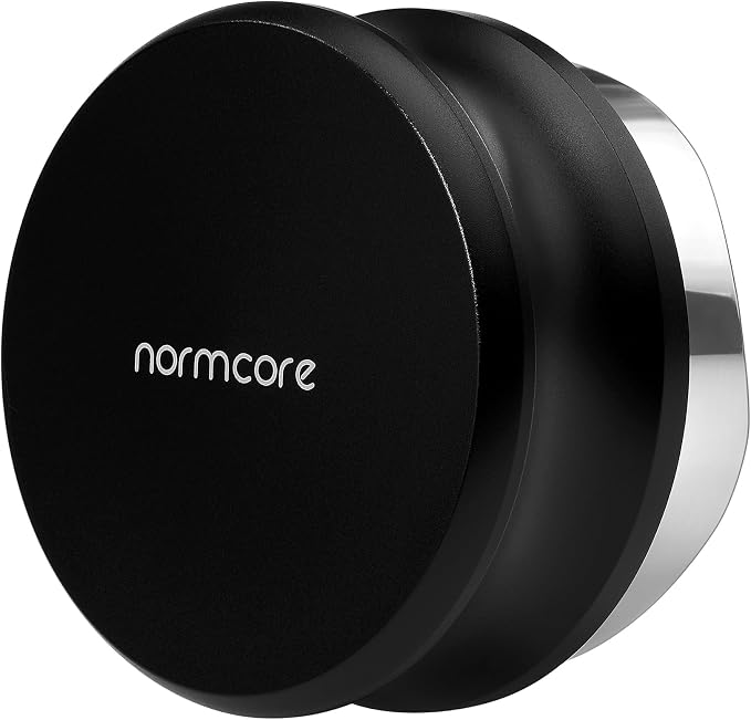Normcore 51mm Gravity Distribution Tool, Gravity Adaptive Espresso Distributor, Espresso Coffee Leveler Tool for 51mm Delonghi Portafilter, 304 Stainless Steel 5 Blade base