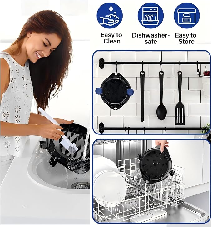 Chicken Shredder Tool Twist Meat Shredder Large-Meat Masher for Chicken Breast Ground Beef Pork with Up-grated Stainless Steel Spikes Kitchen Gadgets Essentials