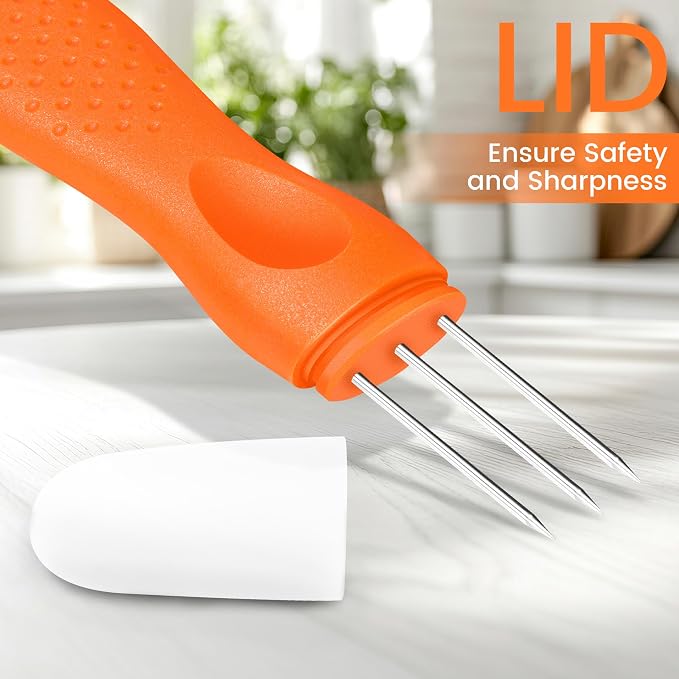 Sausage Pricker Tool for Making Sausage Stuffer. | Used During the Sausage-Making Process to Pop Trapped Air Pockets Under the Casing.