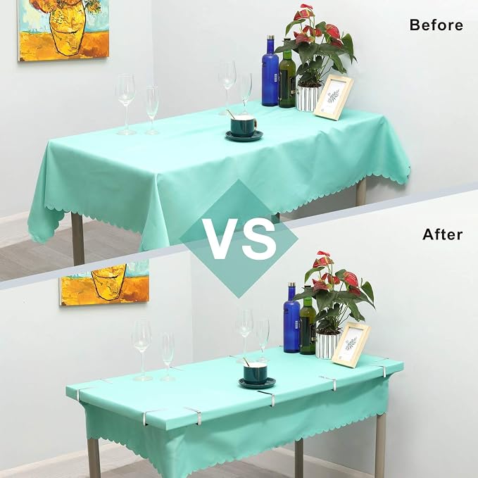 Ponure 12 Pack Tablecloth Clips - Heavy Duty Picnic Table Clips, Stainless Steel Table Cloth Cover Clamps, Table Cloth Holders Ideal for Restaurant Picnics Marquees Weddings Graduation Party