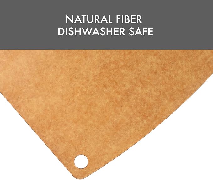 Dexas Natural Fiber Composite Cutting Board, Dishwasher Safe, Knife Friendly Kitchen Prep Board, 11.5 x 9 Inch
