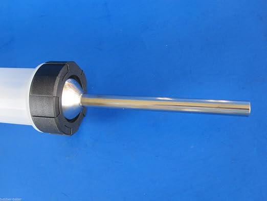 10 mm Narrow Snack Stick Slim Jim Sausage Tube Funnel for Jerky Gun 2 1/16" Base Diameter