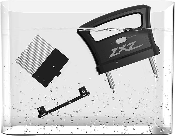 ZXZ Meat Tenderizer Easy to hold large handle | Detachable 48 stainless steel blade | Easy To Use & Clean (Black)