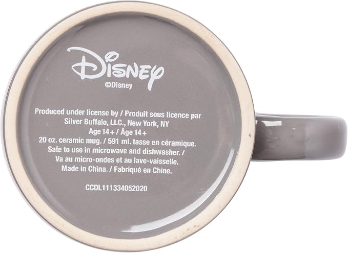Silver Buffalo Disney Mickey Mouse Pattern Vintage Ceramic Coffee Mug, 20 Ounces (Pack of 12)