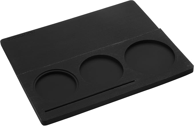 Normcore Espresso Tamping Station, Espresso Tamping Mat, Coffee Tamper Mat, Espresso Accessories Tool for Baristas, Food Grade Non-Slip Silicone, 9.5 Inch x 7.5 Inch