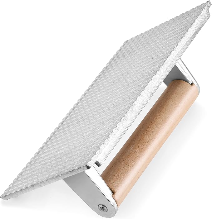 New Star Food Service 36411 Steak Weight/Bacon Press, Aluminum, 8.25x4.25" | Commercial Grade