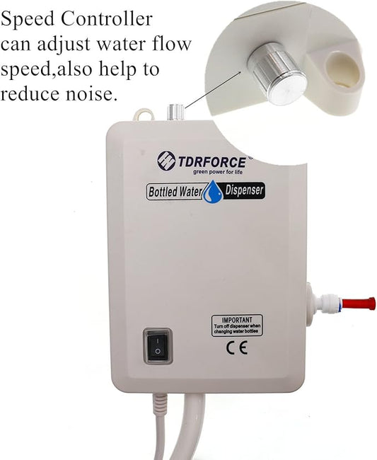 5 Gallon Automatic Bottled Water Dispenser Pump System for Home Electric Drinking Water Jug Dispenser Pump for 5 Gallon Bottle Fridge Water Dispenser Refrigerator Ice Maker Water Pump