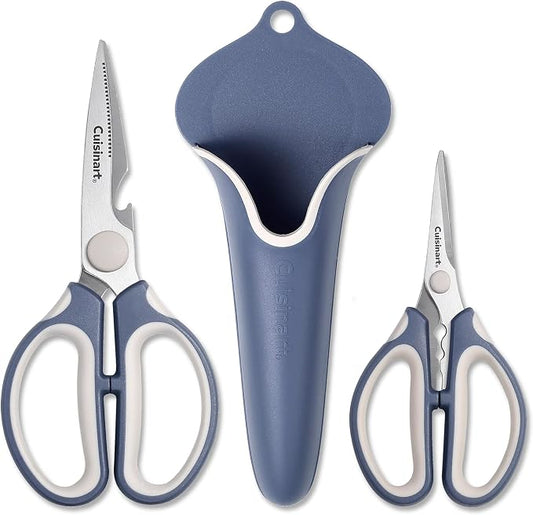 Cuisinart® 2-Piece Shears in Magnetic Holder, C77-3SHRMH