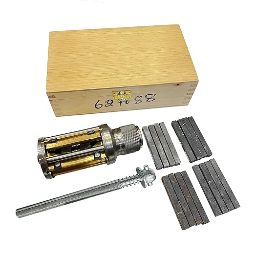 Engine Cylinder Hone Kit 62mm to 88mm Adjustable Handheld Honing Machine Tool Kit with 16 Stones Sizes 3" x3/8" x3/8" - Works for Mid-Size to Larger Car Engines