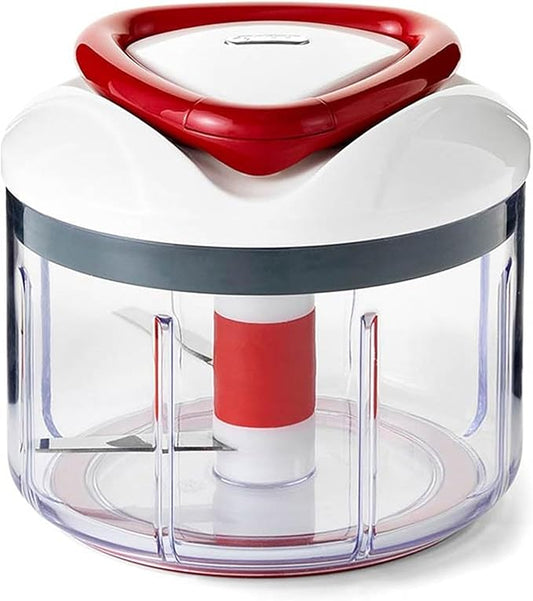 Zyliss Easy Pull Food Chopper and Manual Food Processor - Hand-Held Slicer & Dicer for Fruits & Vegetables - Easy Pull Manual Food Chopper - Cooking Gadgets & Kitchen Essentials - Easy Pull 2.0