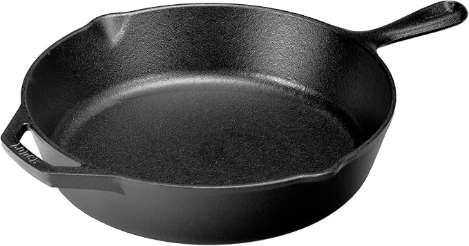 Lodge Pre-Seasoned Cast Iron Skillet, 10.25 Inches, USA Icons | Limited Edition Cast Iron Skillet for Oven, Stovetop, Grill & Campfire Cooking, Made in USA, PFAS-Free