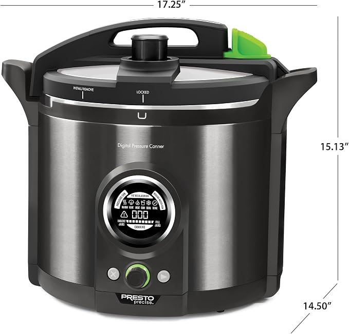 Presto 02144 12-Quart Digital Pressure Canner